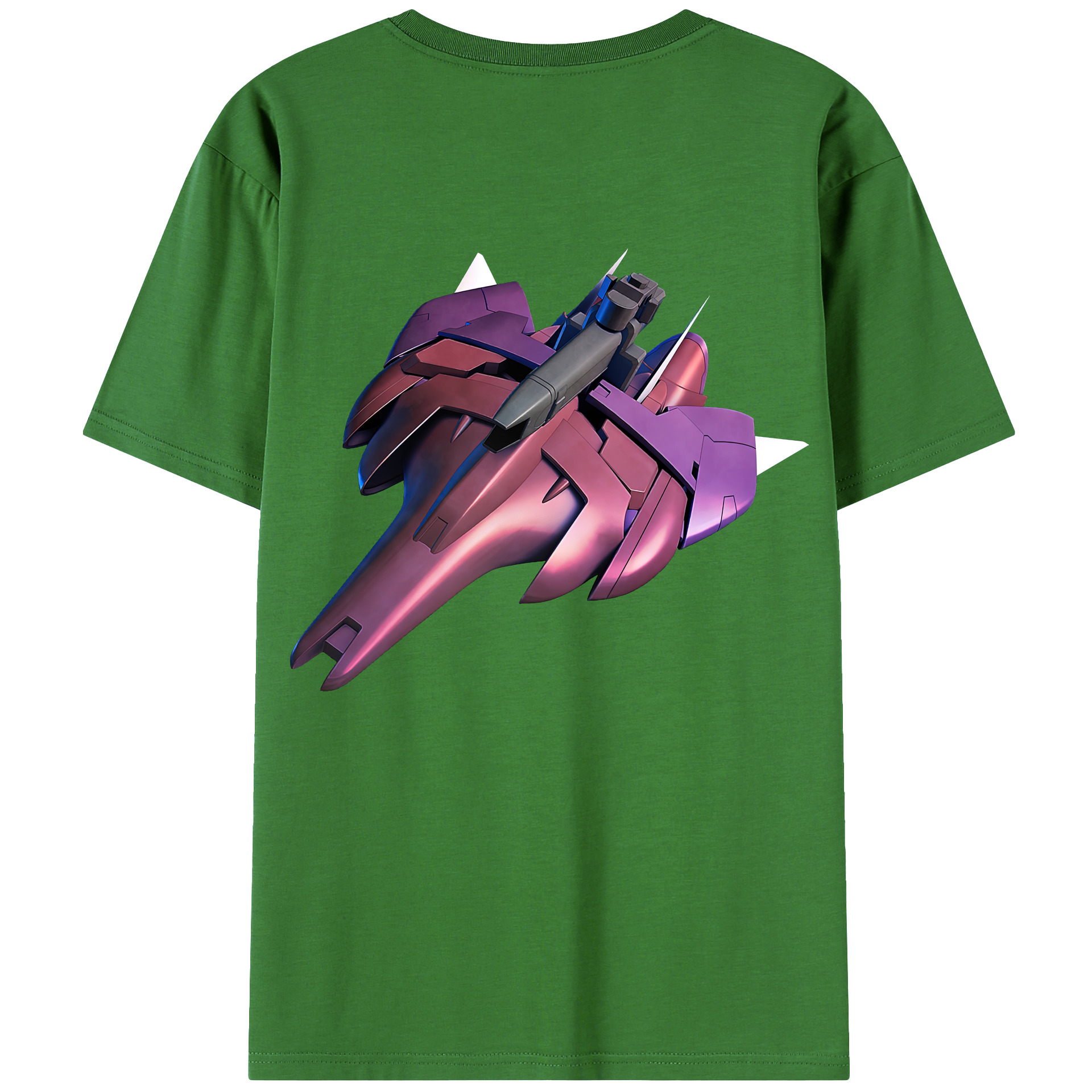 （画像用） 機動戦士ガンダム Mobile Suit Gundam レディース半袖Tシャツ(バックプリント)